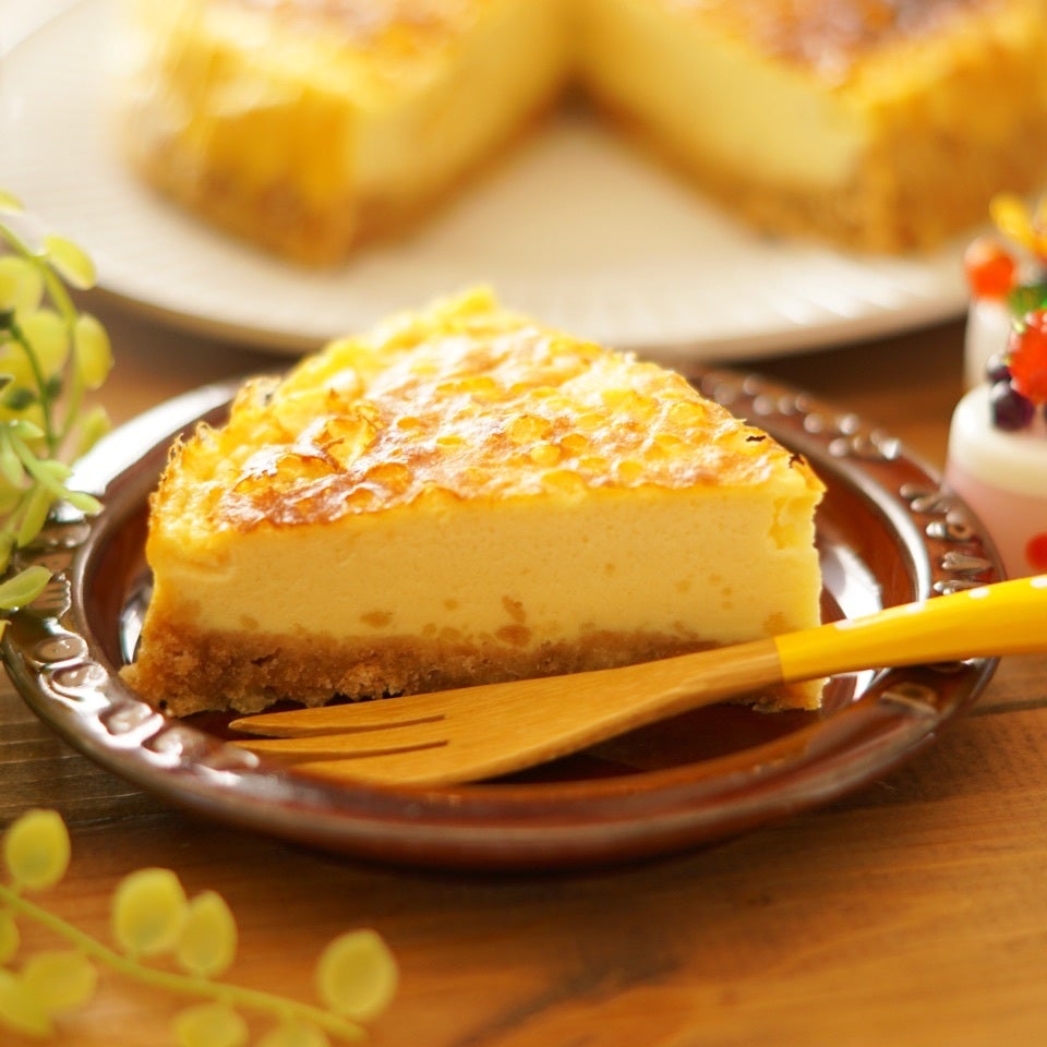 生クリームクリームチーズバター不使用ベイクドチーズケーキ風